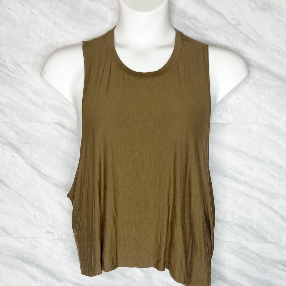 Joah Brown Soft Crossback Tank OS